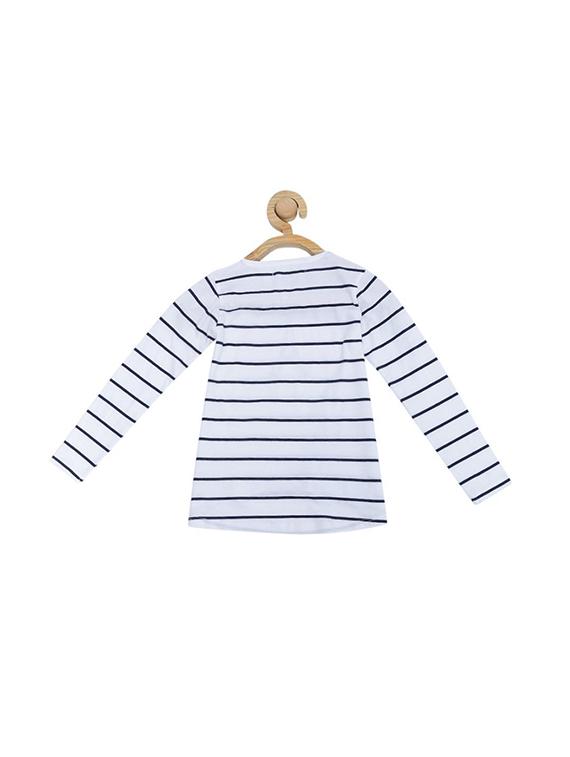 blue cotton blend top - 15611477 - Zoom Image - 2