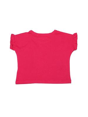 pink cotton blend top - 15611483 - Standard Image - 2