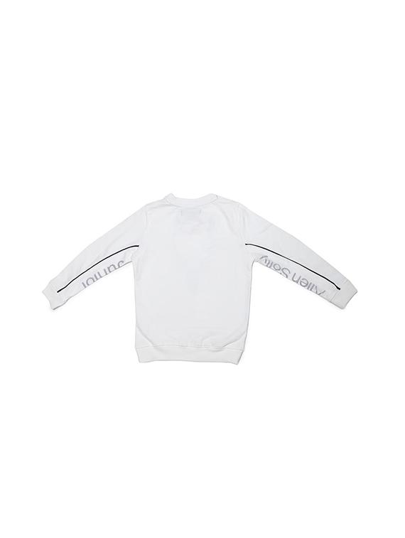 white acrylic sweatshirt - 15611701 - Zoom Image - 2
