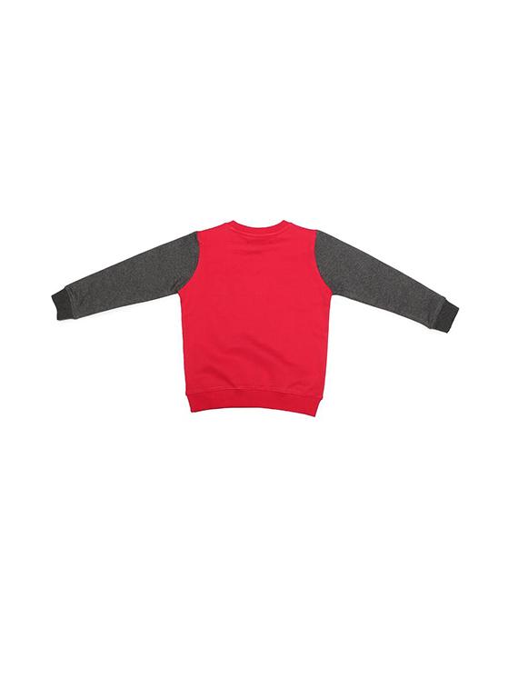 red acrylic sweatshirt - 15611713 - Zoom Image - 2