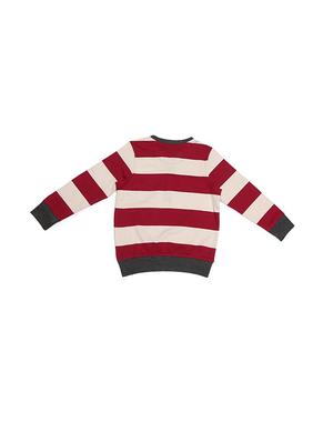 red acrylic sweatshirt - 15611715 - Standard Image - 2