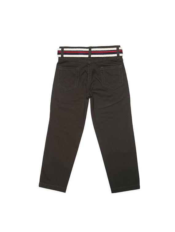brown cotton blend chinos - 15611881 - Zoom Image - 2