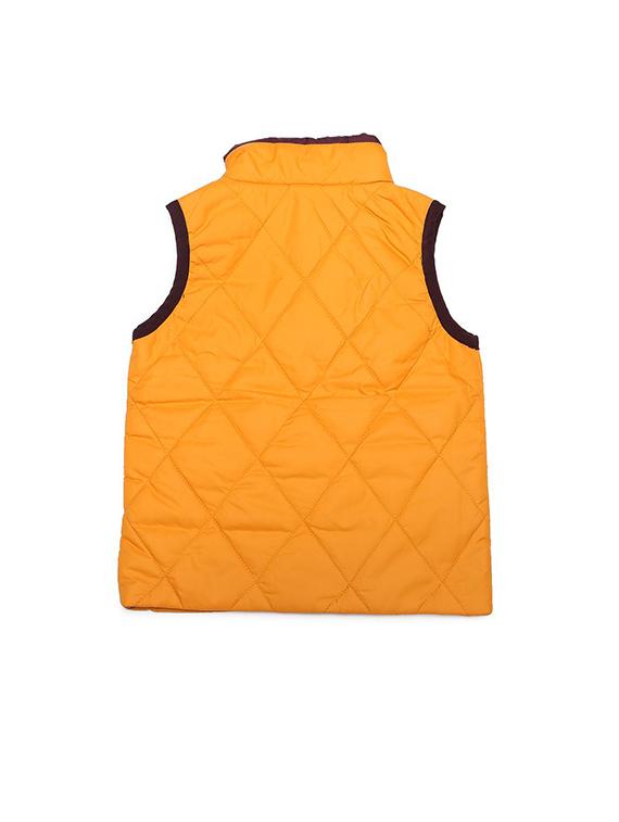 yellow polyester quilted jacket - 15611928 - Zoom Image - 2