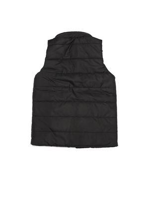 black polyester quilted jacket - 15611929 - Standard Image - 2