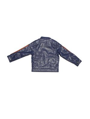 navy blue leather jacket - 15611931 - Standard Image - 2