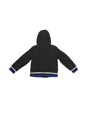 black polyester quilted jacket - 15611933 - Standard Image - 2