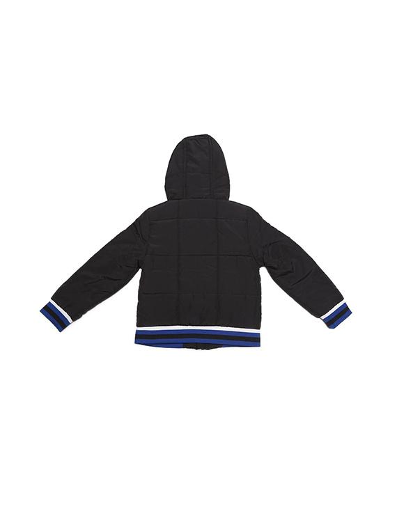 black polyester quilted jacket - 15611933 - Zoom Image - 2