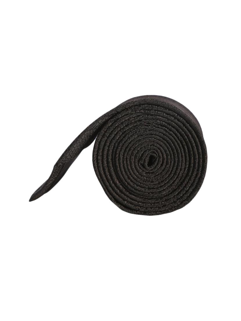 black microfiber tie - 15612120 - Zoom Image - 2