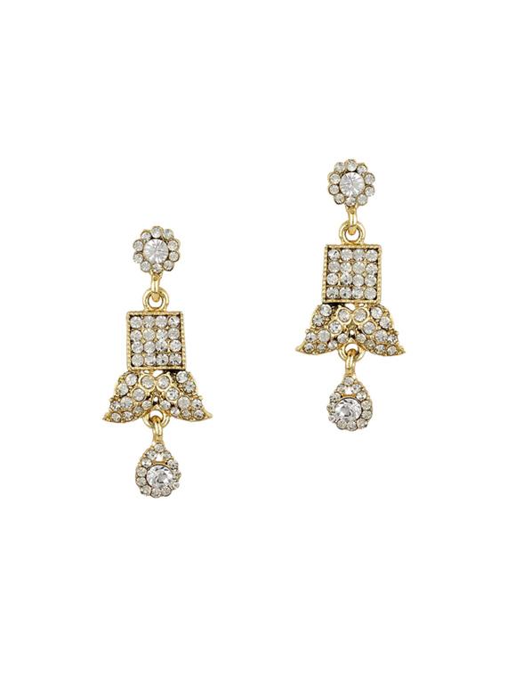 Gold Tone Necklace & Earrings Set - 15612534 - Zoom Image - 2