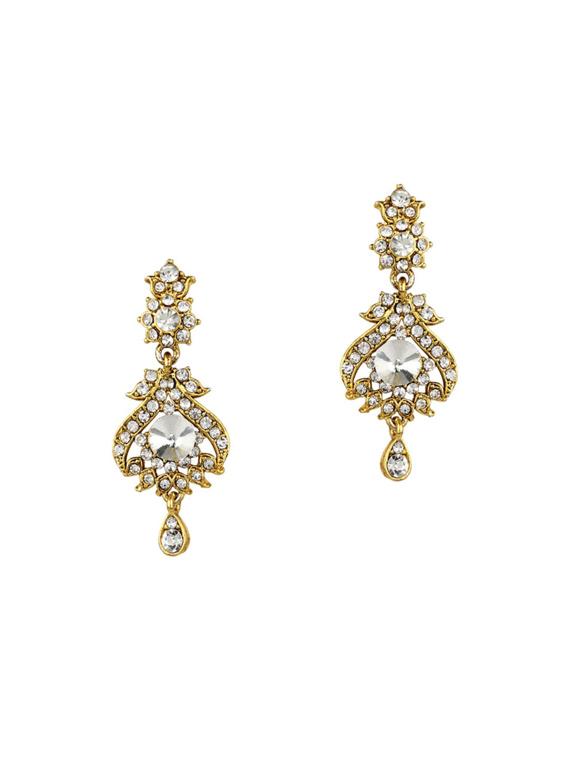Gold Tone Necklace & Earrings Set - 15612538 - Zoom Image - 2