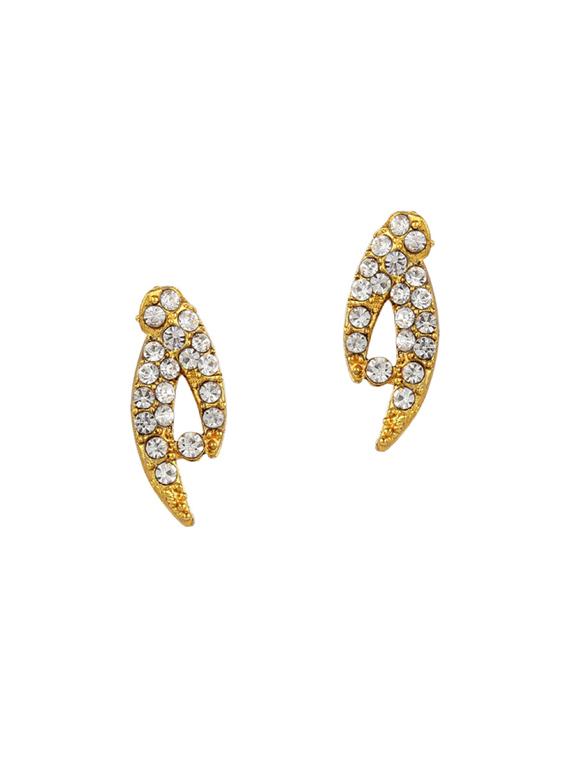 Gold Tone Necklace & Earrings Set - 15612542 - Zoom Image - 2