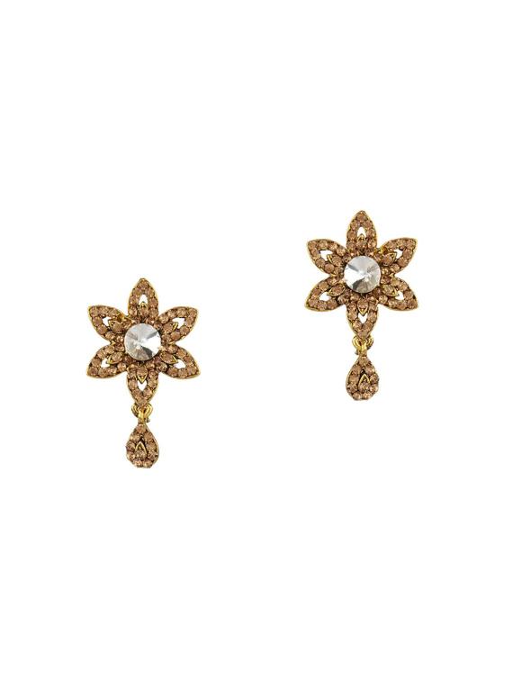 Gold Tone Necklace & Earrings Set - 15612544 - Zoom Image - 2
