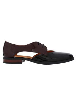 brown Leather lace-up sandals - 15613047 - Standard Image - 2