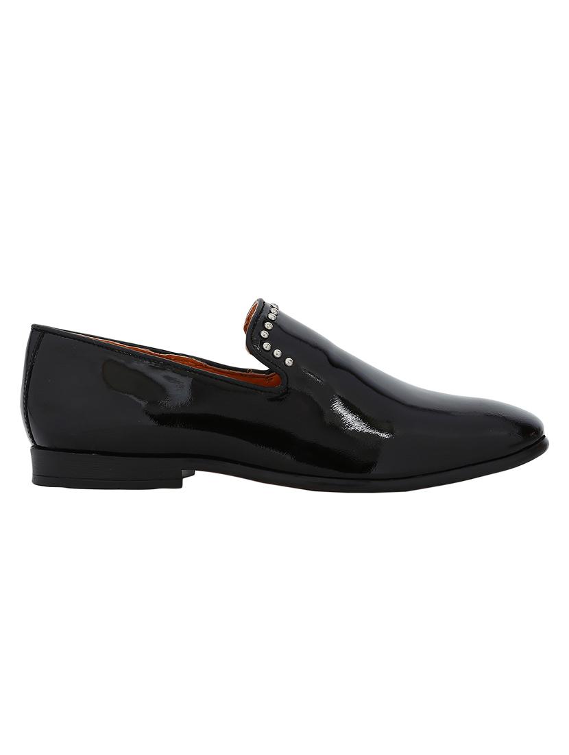 black Patent Leather slip ons - 15613148 - Zoom Image - 2
