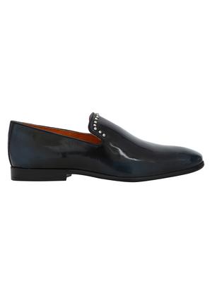 navy Patent Leather slip ons - 15613149 - Standard Image - 2