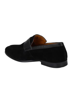 black Suede casual slipons - 15613174 - Standard Image - 2