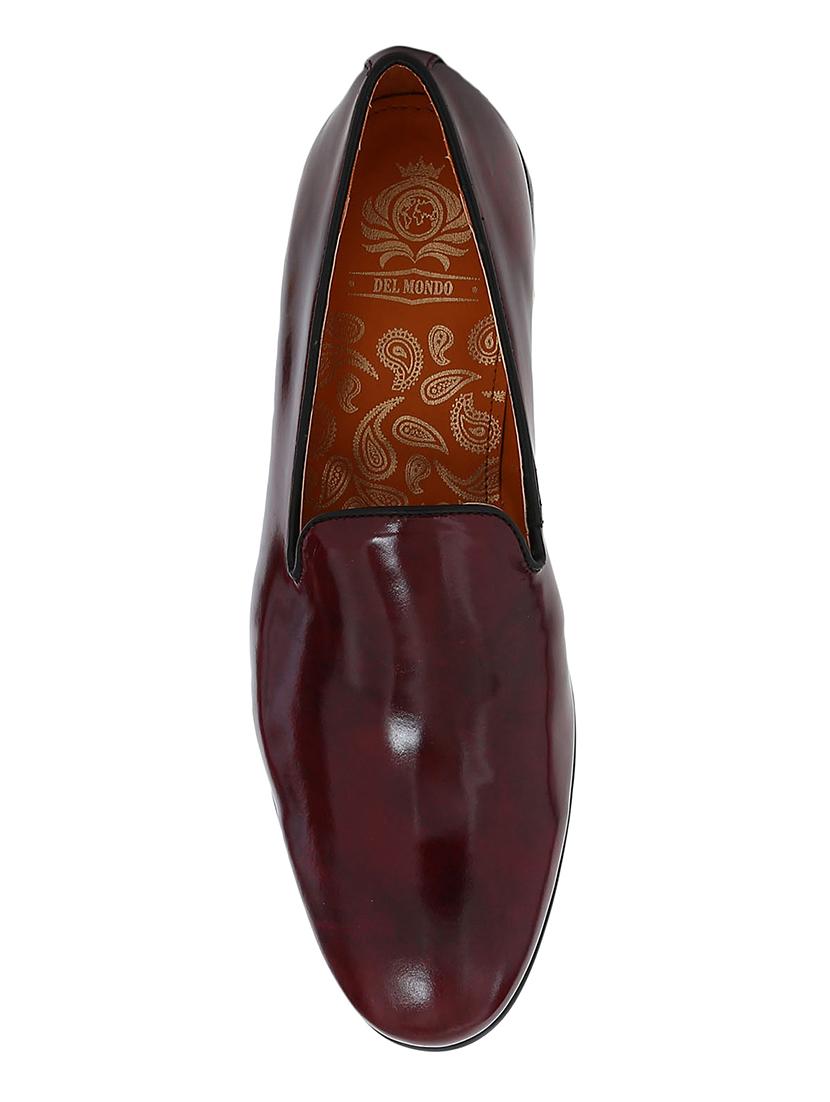 maroon Patent Leather slip ons - 15613185 - Zoom Image - 5