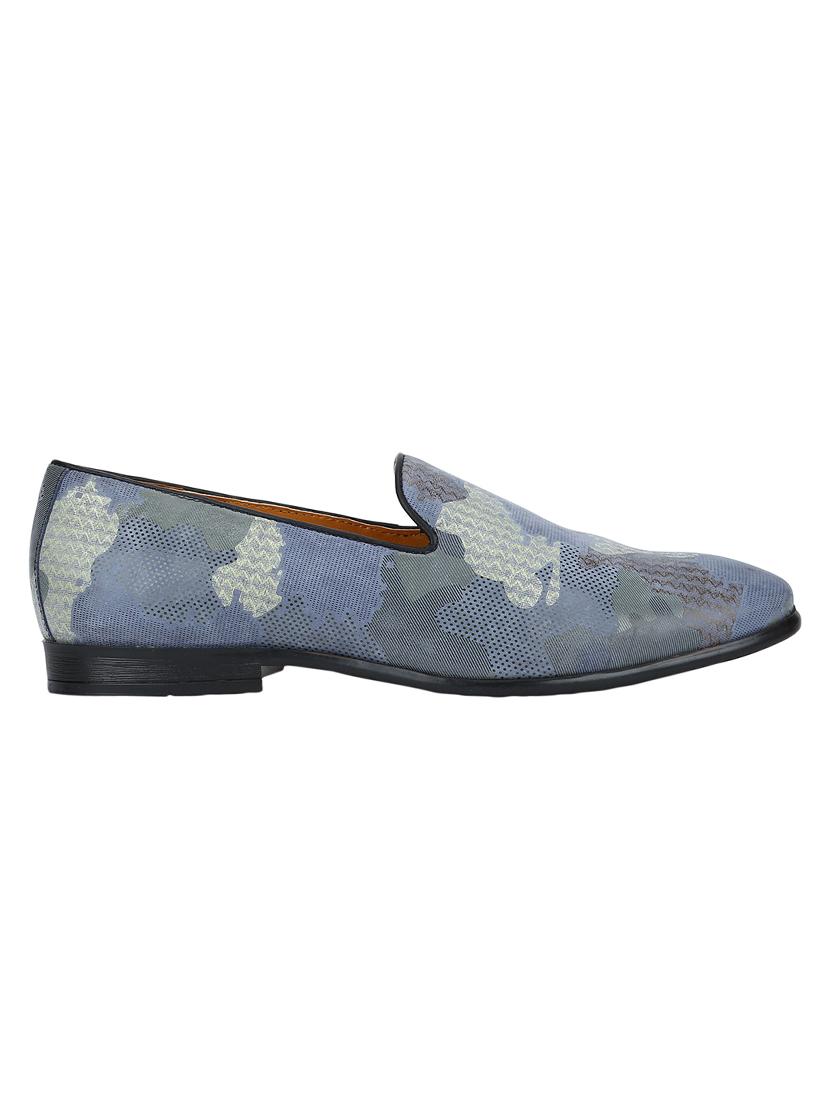 blue Leather casual slip ons - 15613187 - Zoom Image - 2