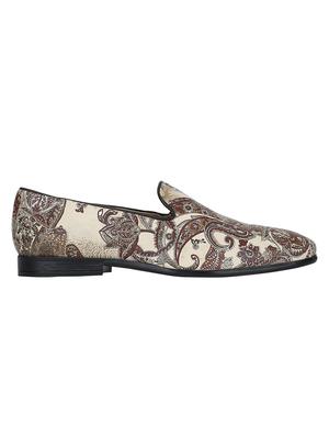 beige Leather casual slip ons - 15613196 - Standard Image - 2