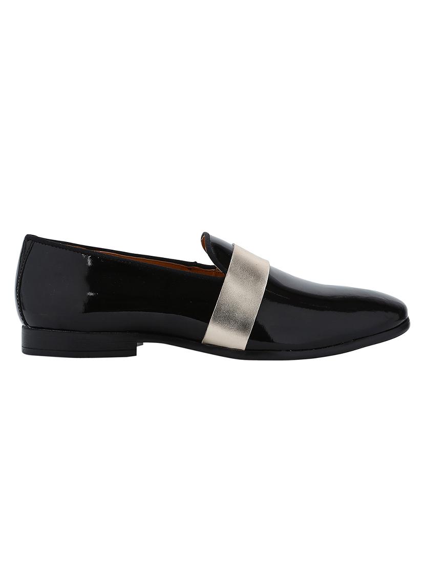 black Patent Leather slip ons - 15613206 - Zoom Image - 2