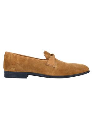 tan Suede casual slip ons - 15613215 - Standard Image - 2