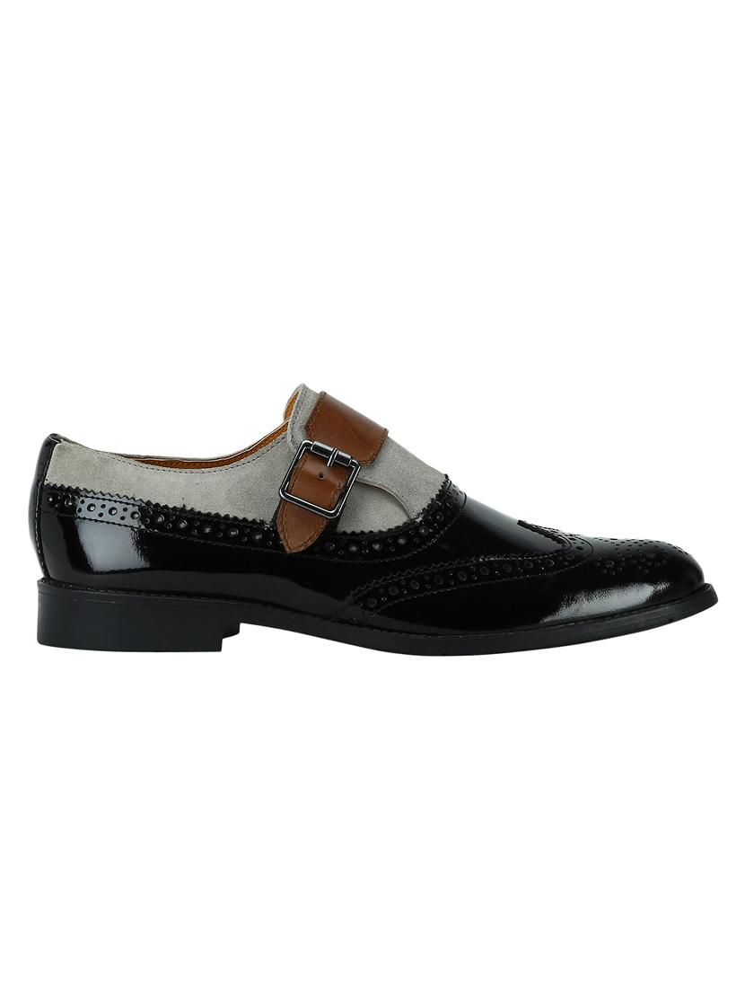 black Patent Leather slip ons - 15613247 - Zoom Image - 2