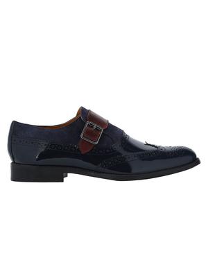navy Patent Leather slip ons - 15613248 - Standard Image - 2