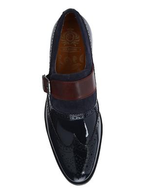 navy Patent Leather slip ons - 15613248 - Standard Image - 5