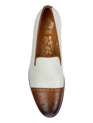white Leather casual slip ons - 15613252 - Standard Image - 5