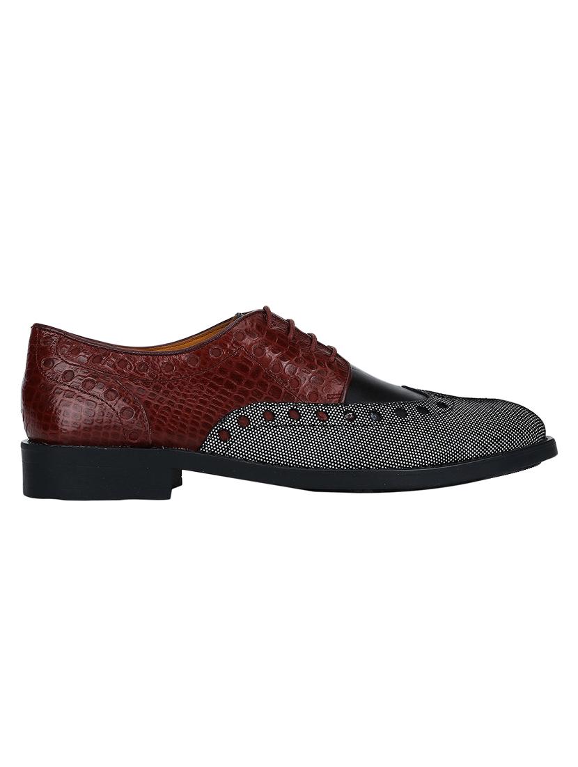 multi colored Leather lace up shoes - 15613338 - Zoom Image - 2