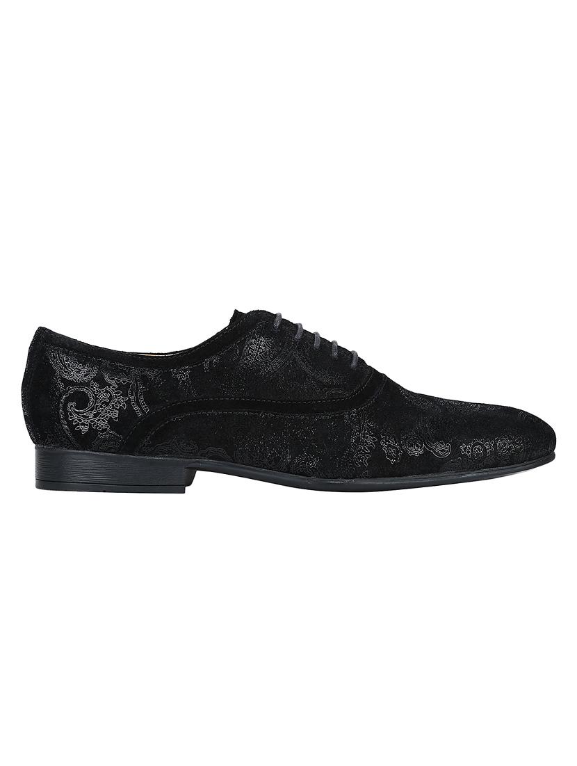 black Leather lace-up oxfords - 15613416 - Zoom Image - 2