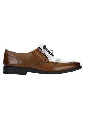 brown Leather formal slip ons - 15613429 - Standard Image - 2