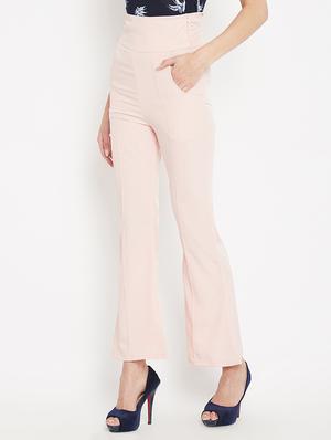 high rise flared hem trouser - 15613584 - Standard Image - 2