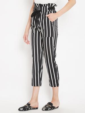 paperbag waist striped - 15613586 - Standard Image - 2
