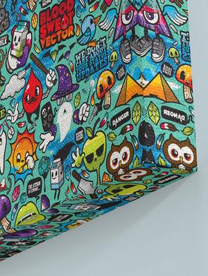 Canvas Premium Incredible Art Painting - 15614417 - Standard Image - 2