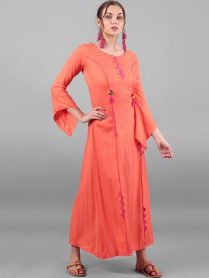 Empire line detail a-line dress - 15614660 - Standard Image - 2