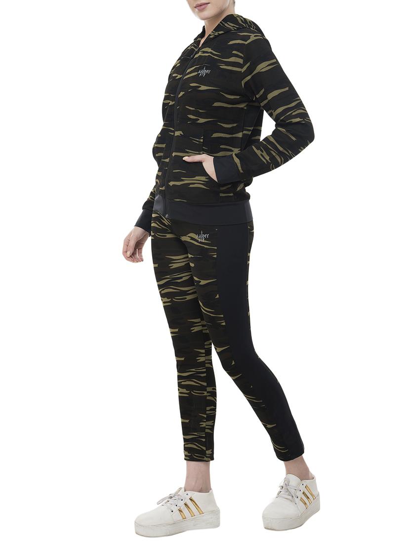 camouflage print active wear set - 15614700 - Zoom Image - 2
