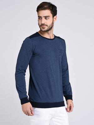 blue cotton t-shirt - 15614795 - Standard Image - 2