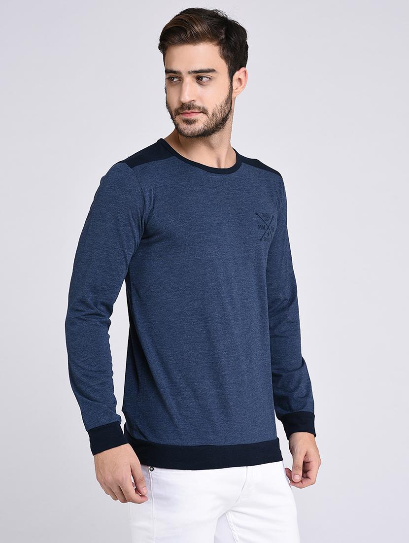 blue cotton t-shirt - 15614795 - Zoom Image - 2