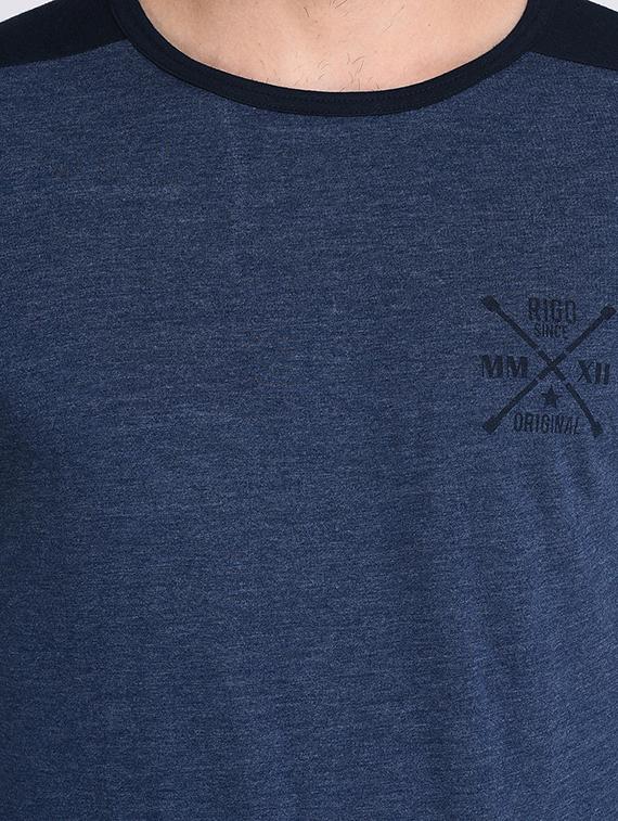blue cotton t-shirt - 15614795 - Zoom Image - 5