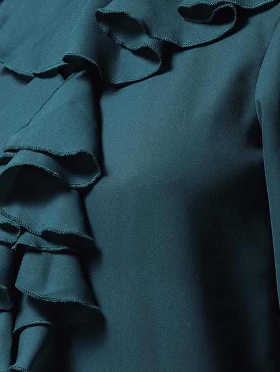 ruffled detail button up top - 15615426 - Zoom Image - 5