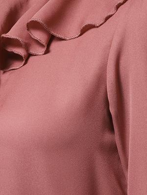 ruffled detail button up top - 15615427 - Standard Image - 5