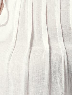 lace yoke pintuck detail top - 15615436 - Standard Image - 5