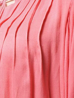 lace yoke pintuck detail top - 15615437 - Standard Image - 5