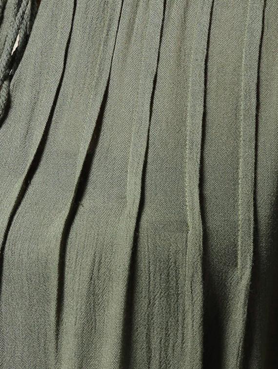 lace yoke pintuck detail top - 15615438 - Zoom Image - 5