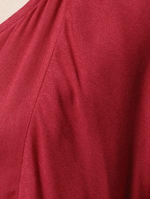 pom pom detail choker neck top - 15615450 - Standard Image - 5