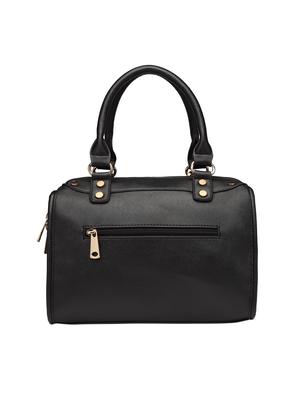black leatherette (pu) regular handbag - 15615502 - Standard Image - 2