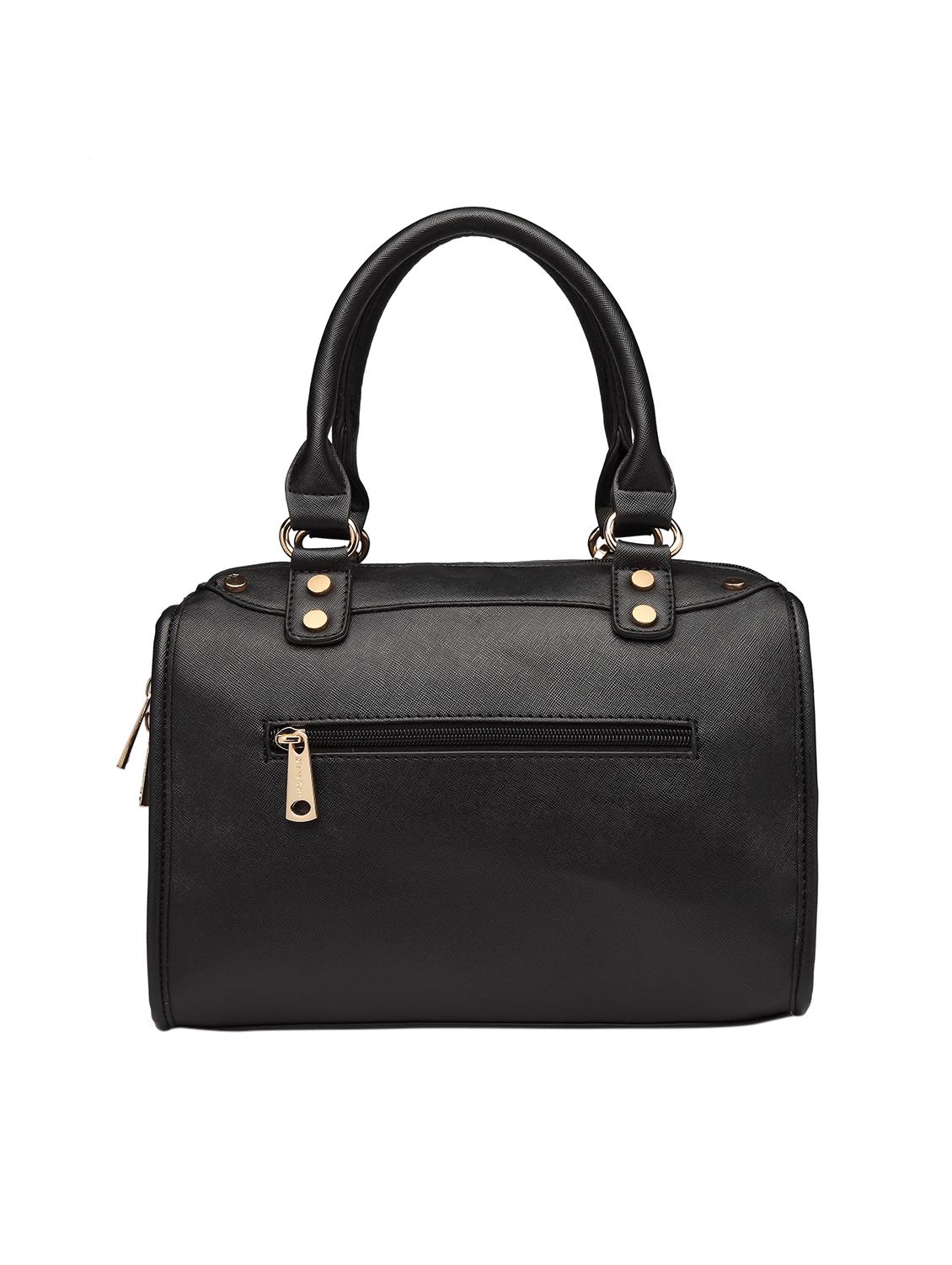 black leatherette (pu) regular handbag - 15615502 - Zoom Image - 2