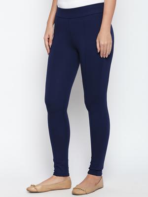 navy high rise jegging - 15615687 - Standard Image - 2