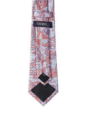 multicolor microfibre tie with pocket square and cufflink - 15615770 - Standard Image - 2